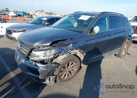 2018 Volkswagen Tiguan 2.0T Se/2.0T Sel из США, поврежденный, VIN 3VV3B7AX0JM055043